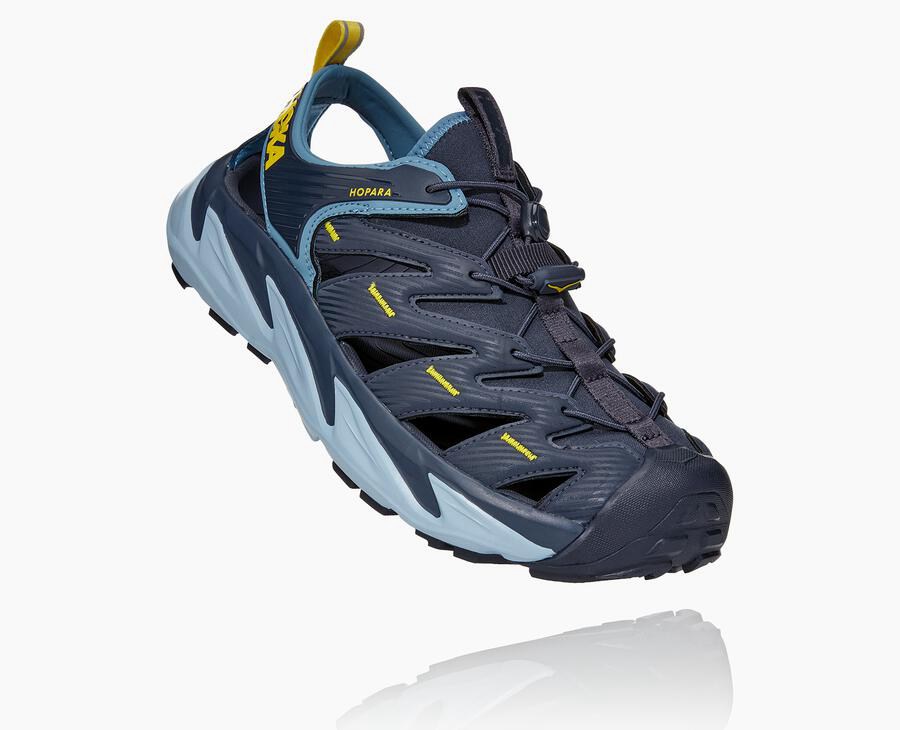 Hoka One One Sandalet Erkek Lacivert - Hopara - XD6109457